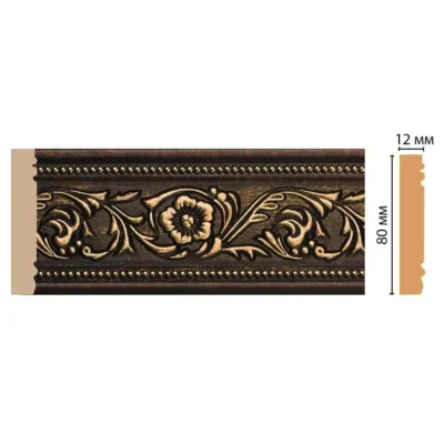 150-56 Молдинг DECOMASTER ДМ 80*12*2400 мм