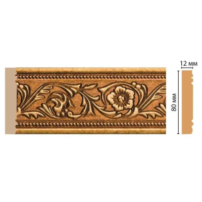 150-58 Молдинг DECOMASTER ДМ 80*12*2400 мм