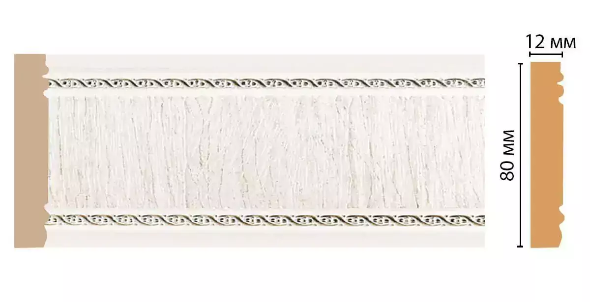Молдинг Decomaster 150-7D 80*12*2400 Молдинг Decomaster 150-7D 80*12*2400