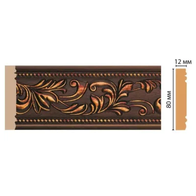 150-966 Молдинг DECOMASTER ДМ 80*12*2400 мм