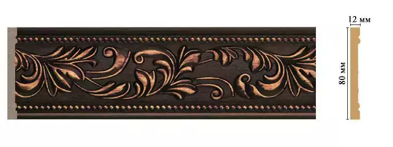 Молдинг Decomaster 150-966 80*12*2400 Молдинг Decomaster 150-966 80*12*2400