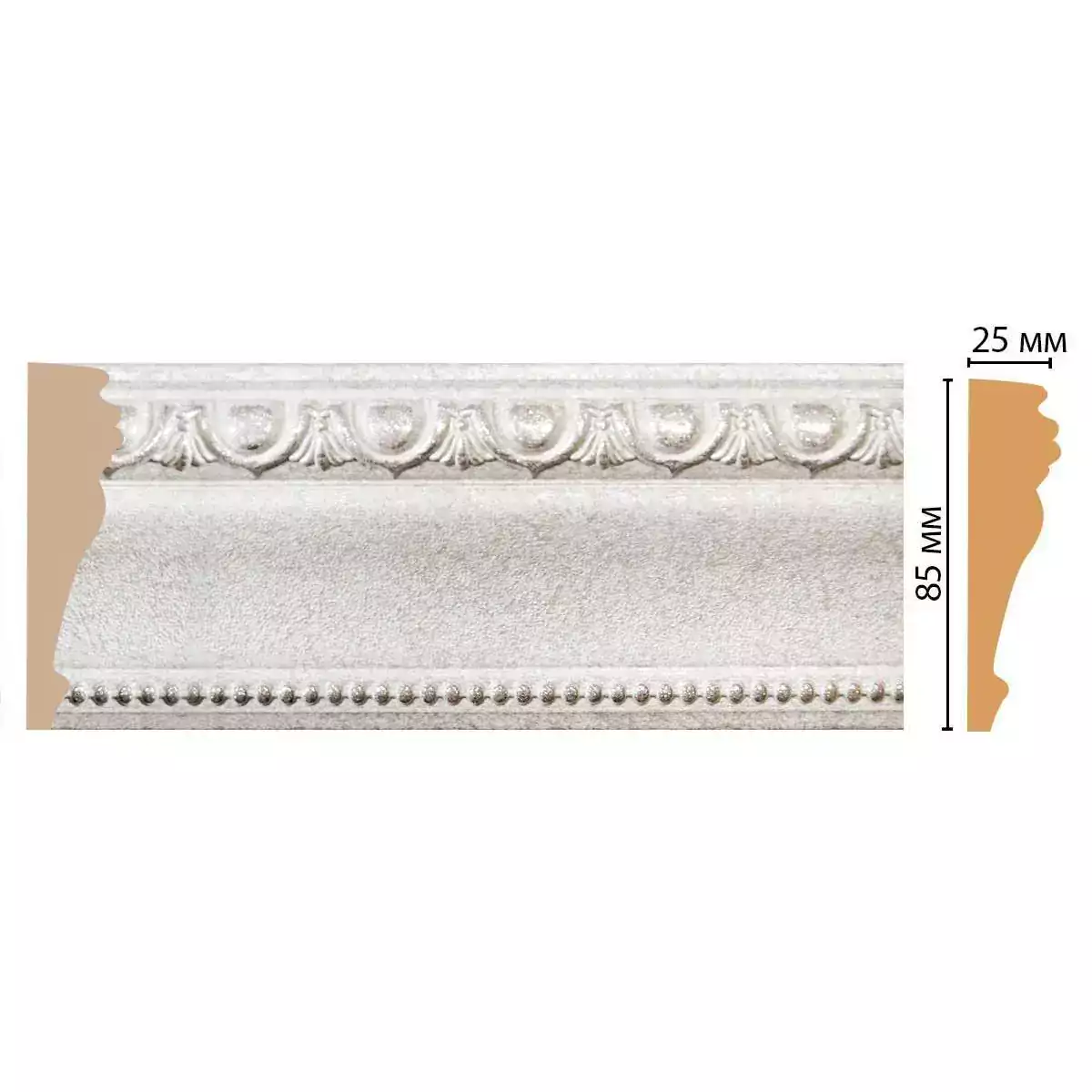152-19D Молдинг DECOMASTER ДМ 85*25*2400 мм 152-19D Молдинг DECOMASTER ДМ 85*25*2400 мм