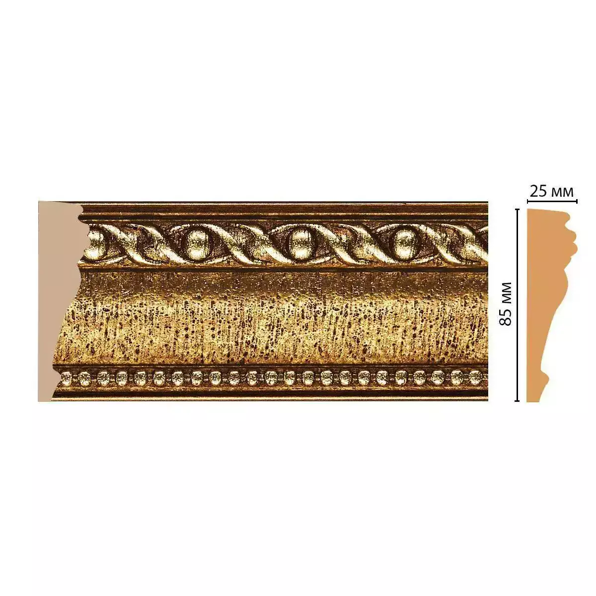 152-43 Молдинг DECOMASTER ДМ 85*25*2400 мм 152-43 Молдинг DECOMASTER ДМ 85*25*2400 мм