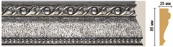 Молдинг Decomaster 152-44 85*25*2400