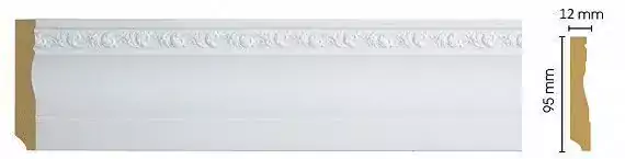 Плинтус напольный 153-115 Decomaster 95*12*2400 мм Плинтус напольный 153-115 Decomaster 95*12*2400 мм