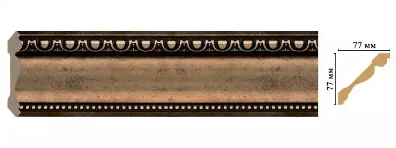 Карниз потолочный Decomaster 154-57 77*77*2400 Карниз потолочный Decomaster 154-57 77*77*2400