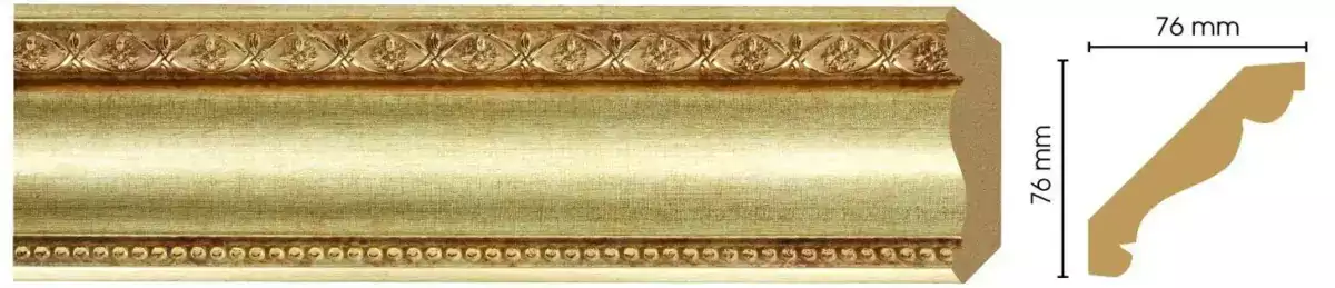 Карниз потолочный Decomaster 154-933 76*76*2400