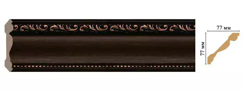 Карниз потолочный Decomaster 154-966 77*77*2400 Карниз потолочный Decomaster 154-966 77*77*2400