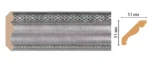 Карниз потолочный Decomaster 155-55 51*51*2400