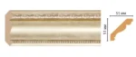 Карниз потолочный Decomaster 155-937 51*51*2400