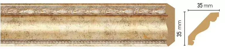 Карниз потолочный Decomaster 155S-553 35*35*2400