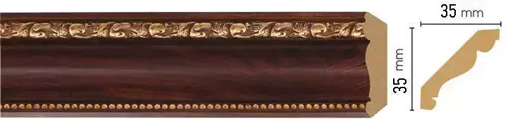 Карниз потолочный Decomaster 155S-1084 35*35*2400
