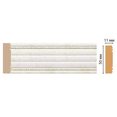156-40 Молдинг DECOMASTER ДМ 50*11*2400 мм
