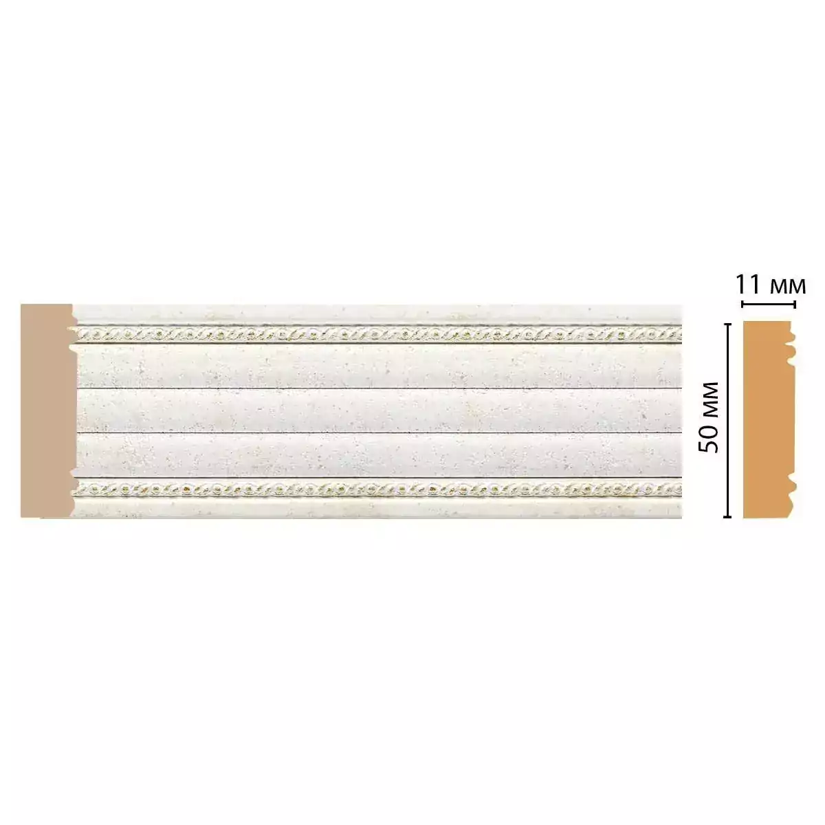 156-40 Молдинг DECOMASTER ДМ 50*11*2400 мм 156-40 Молдинг DECOMASTER ДМ 50*11*2400 мм