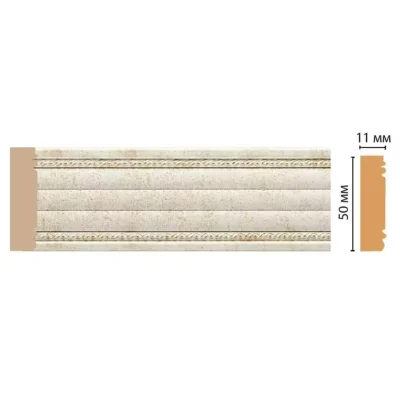 156-41 Молдинг DECOMASTER ДМ 50*11*2400 мм