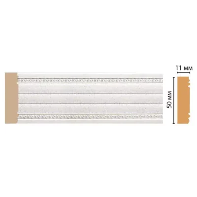 156-42 Молдинг DECOMASTER ДМ 50*11*2400 мм