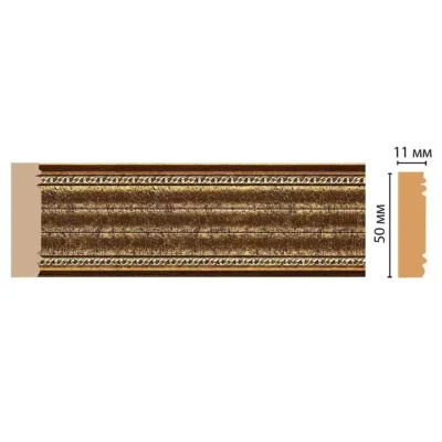 156-43 Молдинг DECOMASTER ДМ 50*11*2400 мм