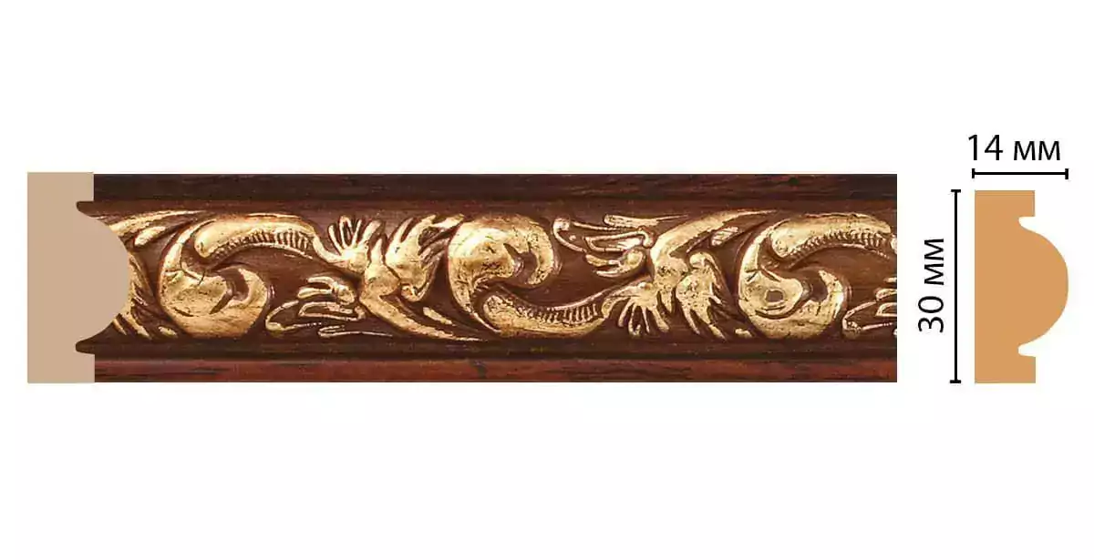 Молдинг Decomaster 157-1084 30*14*2400 Молдинг Decomaster 157-1084 30*14*2400