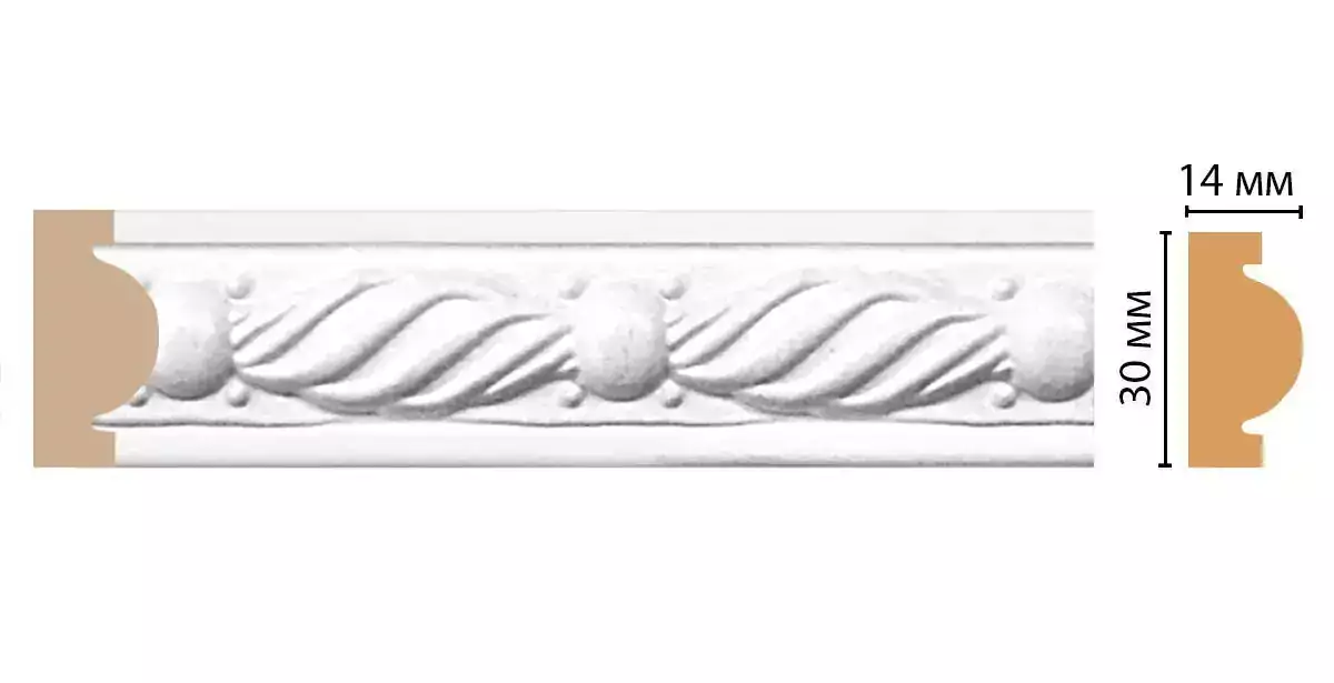 Молдинг Decomaster 157-16 30*14*2400 ДМ Молдинг Decomaster 157-16 30*14*2400 ДМ
