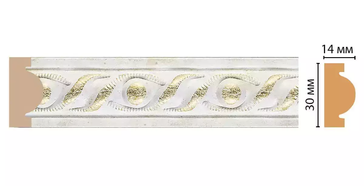 Молдинг Decomaster 157-40 30*14*2400 Молдинг Decomaster 157-40 30*14*2400