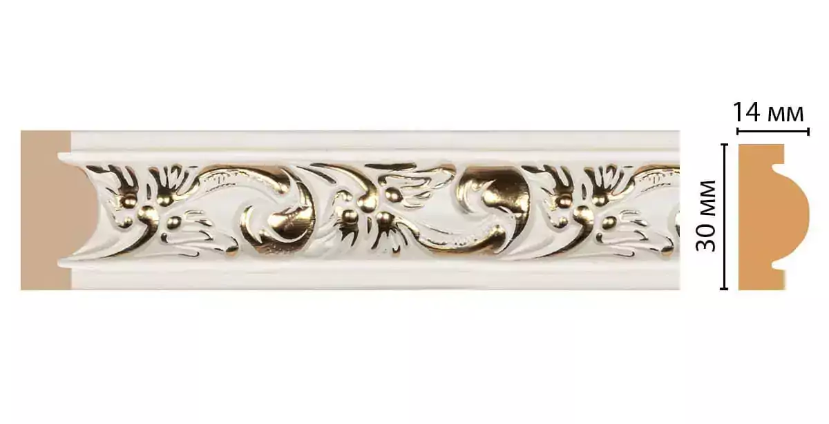 Молдинг Decomaster 157-54 30*14*2400 ДМ Молдинг Decomaster 157-54 30*14*2400 ДМ
