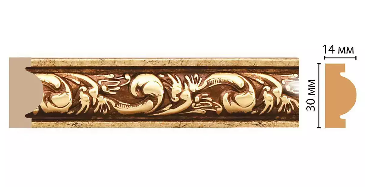 Молдинг Decomaster 157-552 30*14*2400 ДМ Молдинг Decomaster 157-552 30*14*2400 ДМ