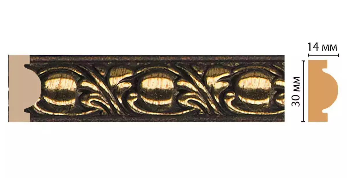 Молдинг Decomaster 157-56 30*14*2400 Молдинг Decomaster 157-56 30*14*2400
