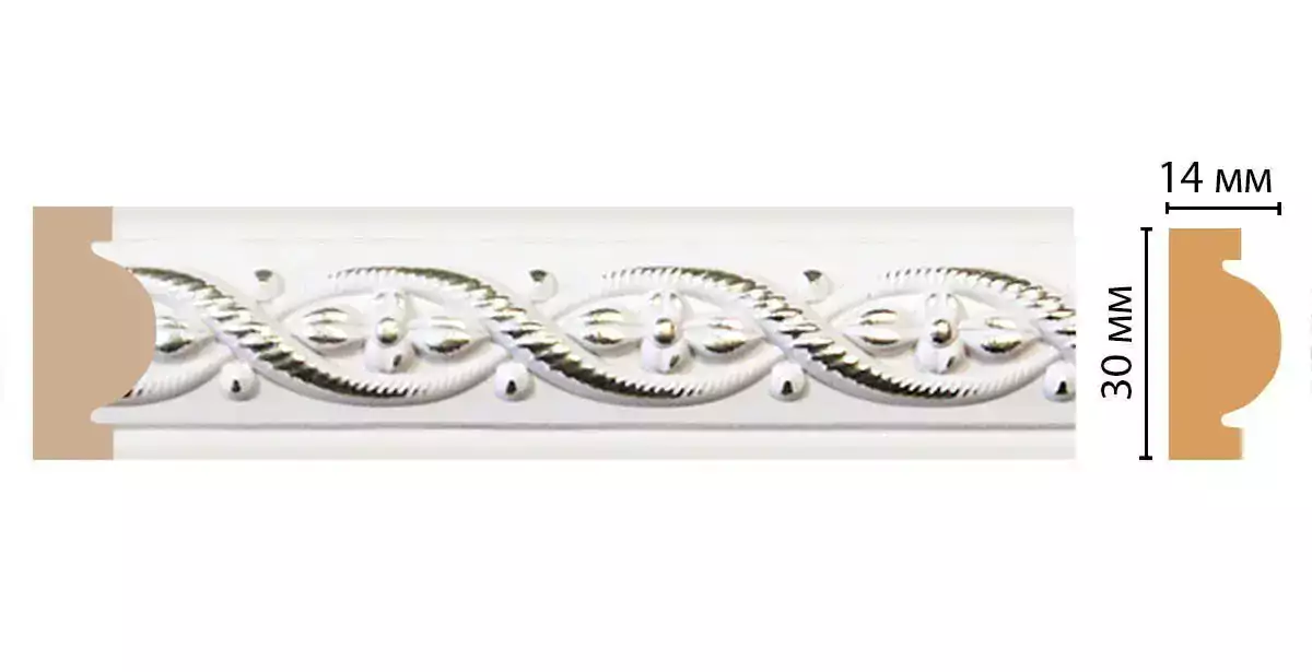 Молдинг Decomaster 157-7D 30*14*2400 Молдинг Decomaster 157-7D 30*14*2400