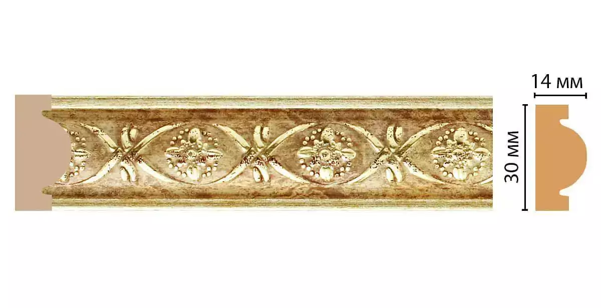 Молдинг Decomaster 157-933 30*14*2400 ДМ Молдинг Decomaster 157-933 30*14*2400 ДМ