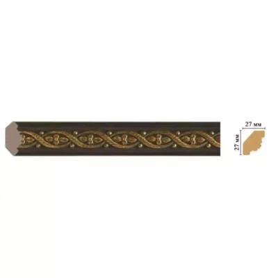 Внутренний угол 157M-1 Decomaster 27*27*2400 мм