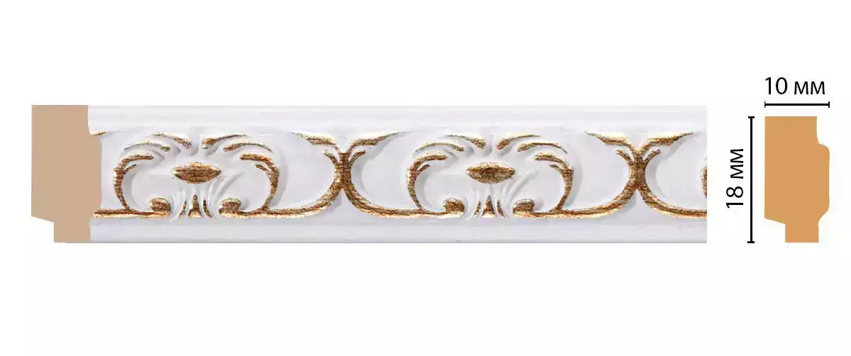 Молдинг Decomaster 158-118 18*10*2400 Молдинг Decomaster 158-118 18*10*2400