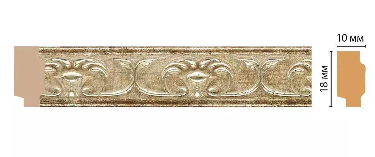 Молдинг Decomaster 158-127 18*10*2400 Молдинг Decomaster 158-127 18*10*2400