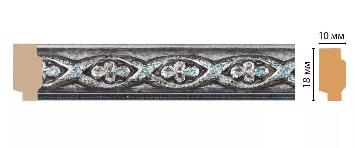 Молдинг Decomaster 158-55 18*10*2400 ДМ Молдинг Decomaster 158-55 18*10*2400 ДМ