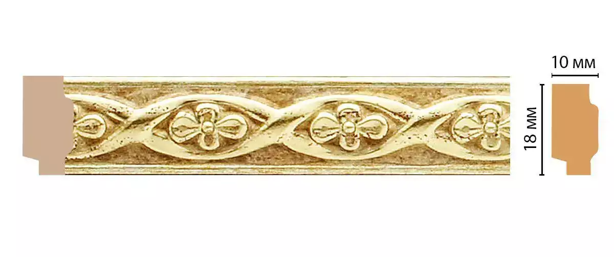 Молдинг Decomaster 158-933 18*10*2400 Молдинг Decomaster 158-933 18*10*2400