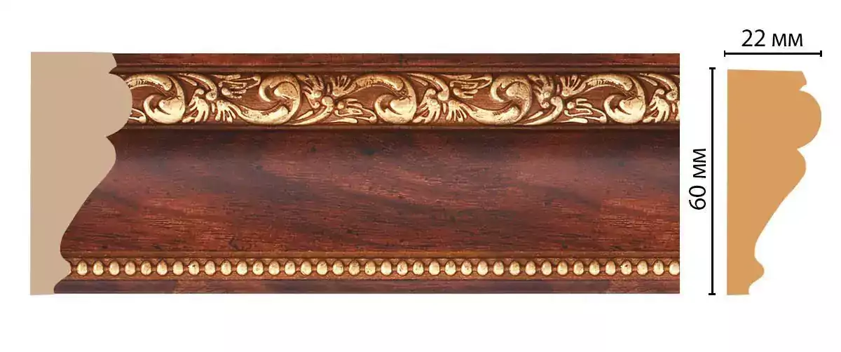 Молдинг Decomaster 161-1084 60*21*2400 ДМ Молдинг Decomaster 161-1084 60*21*2400 ДМ