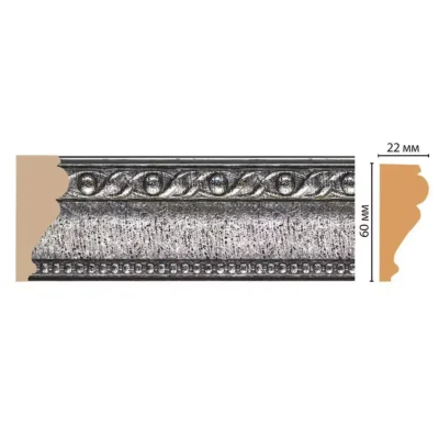 161-44 Молдинг DECOMASTER ДМ 60*22*2400 мм