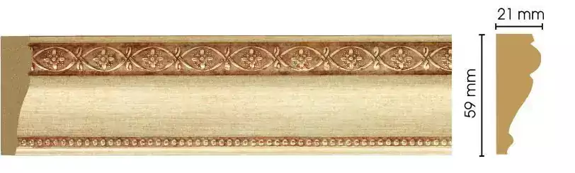 Молдинг Decomaster 161-933 60*22*2400