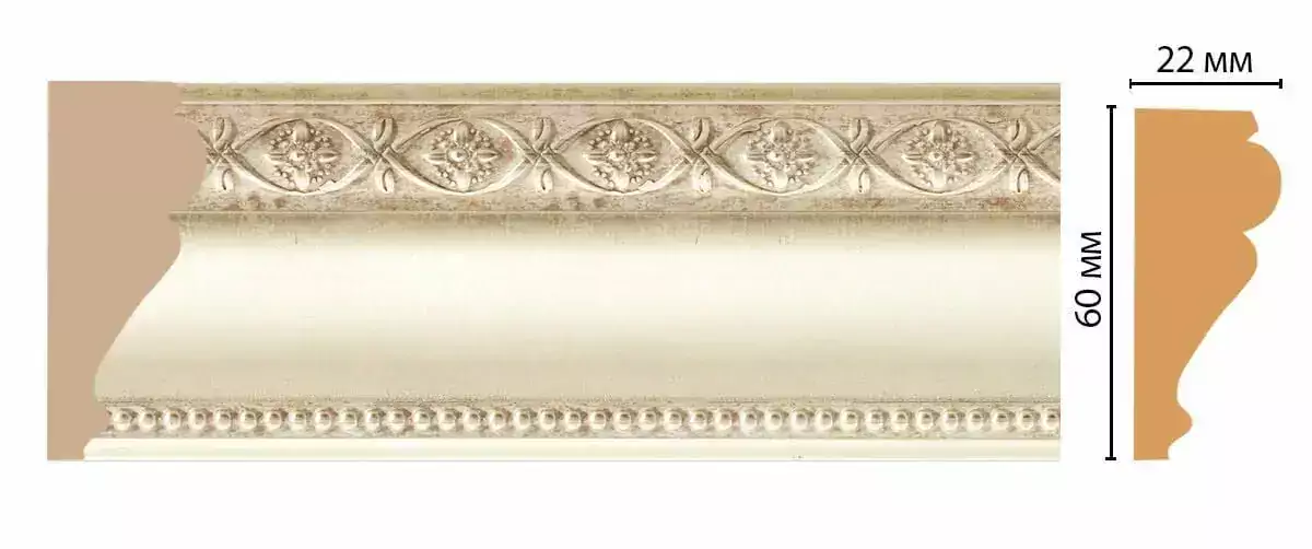 Молдинг Decomaster 161-937 60*22*2400 Молдинг Decomaster 161-937 60*22*2400
