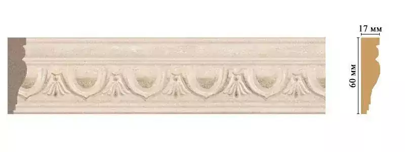 Молдинг Decomaster 161D-18D 60*17*2400 Молдинг Decomaster 161D-18D 60*17*2400