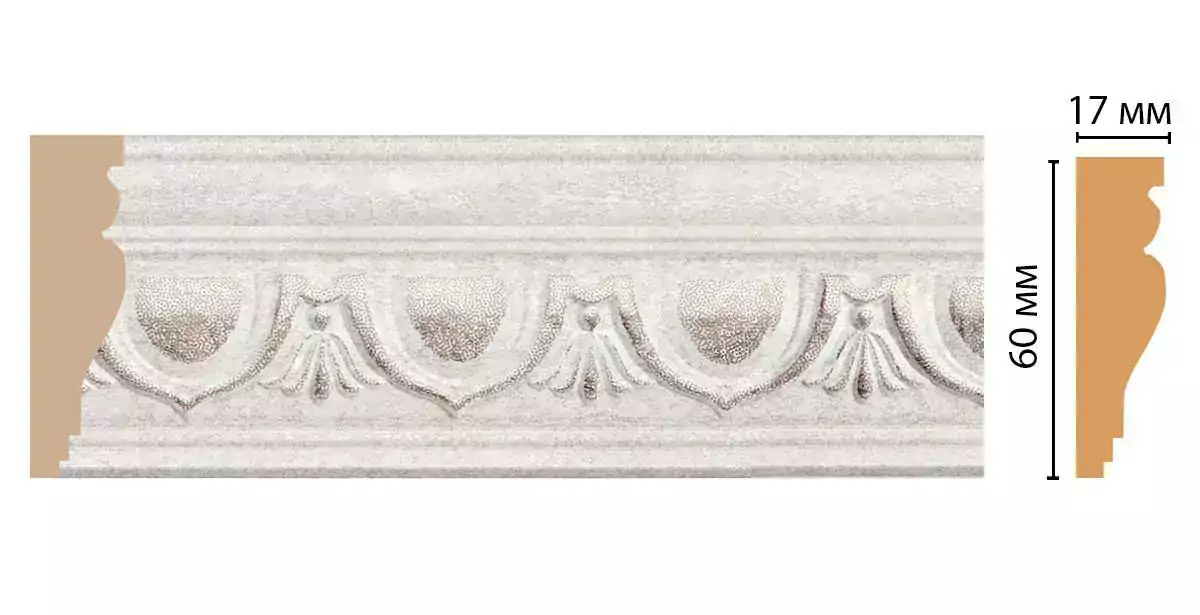 Молдинг Decomaster 161D-19D 60*17*2400 Молдинг Decomaster 161D-19D 60*17*2400