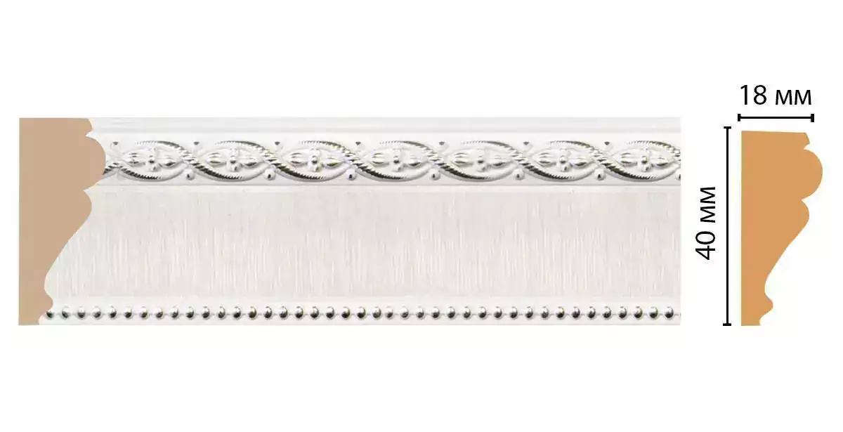 Молдинг Decomaster 161S-7D ДМ 40*18*2400 Молдинг Decomaster 161S-7D ДМ 40*18*2400