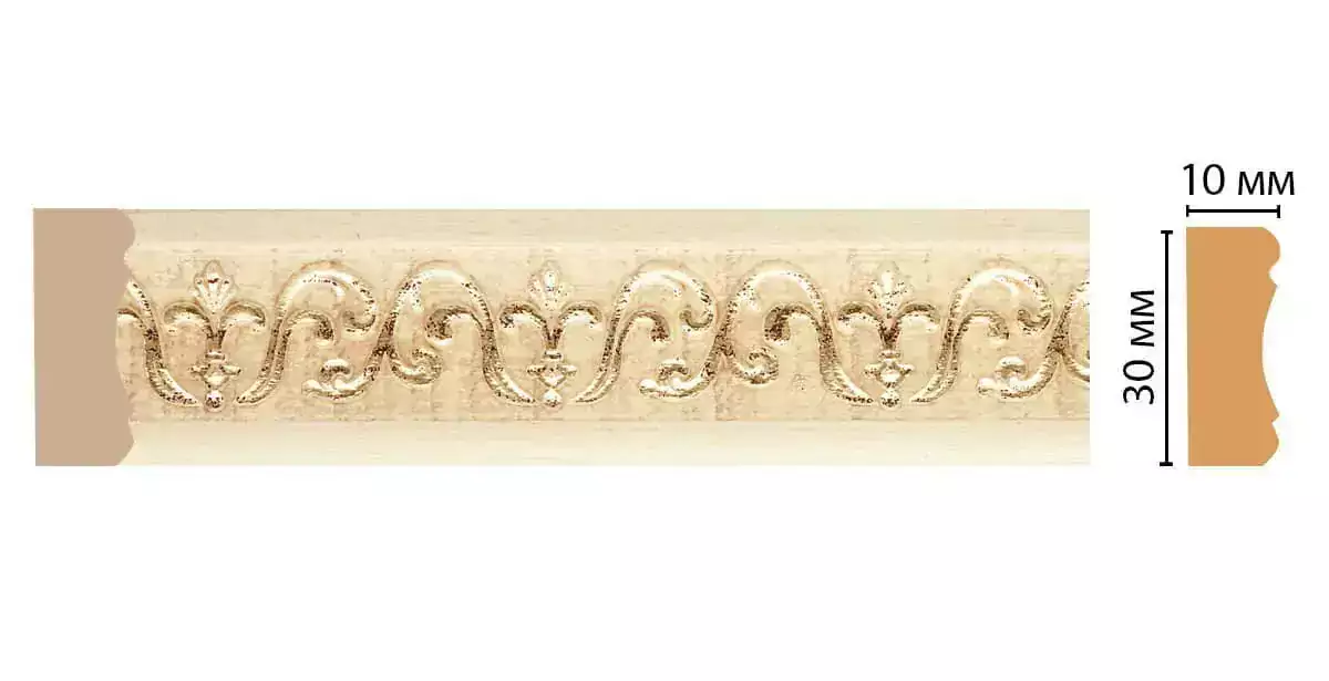 Молдинг Decomaster 165-1028 30*10*2400 ДМ Молдинг Decomaster 165-1028 30*10*2400 ДМ