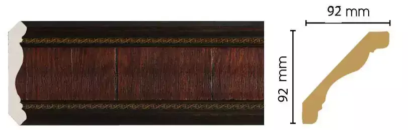 Карниз потолочный Decomaster 171-2 92*92*2400