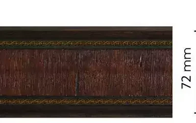 Карниз потолочный Decomaster 172-2 72*72*2400