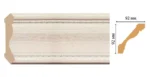 Карниз потолочный Decomaster 177-13 92*92*2400