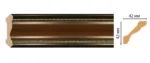 Потолочный карниз 180-51 Decomaster 42x42x2400 мм