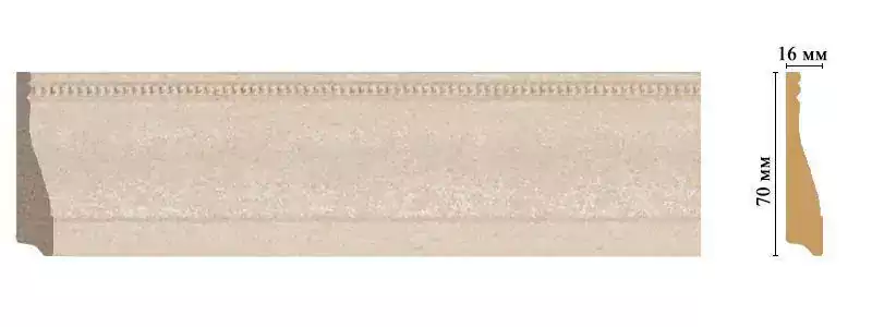 Плинтус напольный Decomaster 193-18D 70*16*2400 Плинтус напольный Decomaster 193-18D 70*16*2400