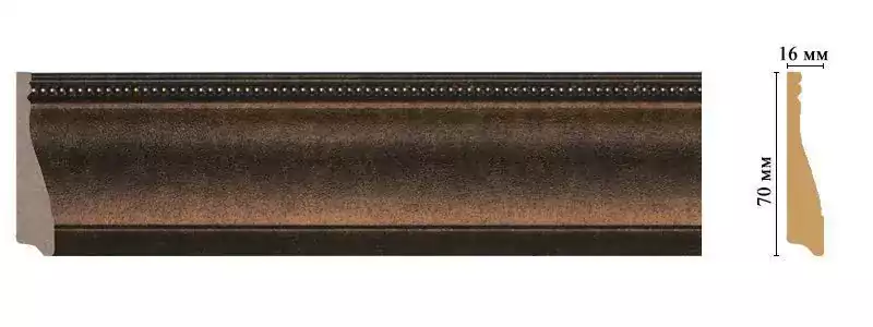 Плинтус напольный Decomaster 193-56 70*16*2400 Плинтус напольный Decomaster 193-56 70*16*2400