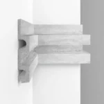 3D панель D302-1634 ДМ  белый кварц DECOMASTER 122*21*2900 мм