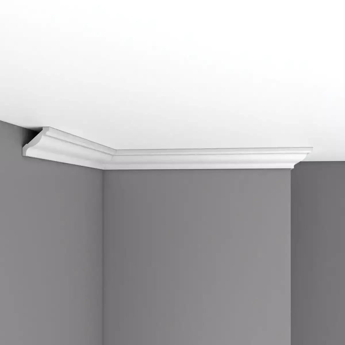 Потолочный плинтус DECOMASTER 96015F гибкий 40*40*2400 Потолочный плинтус DECOMASTER 96015F гибкий 40*40*2400